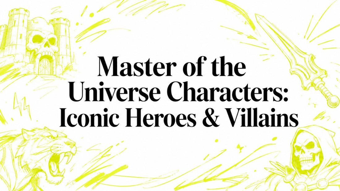 Master of the Universe Characters: Iconic Heroes & Villains