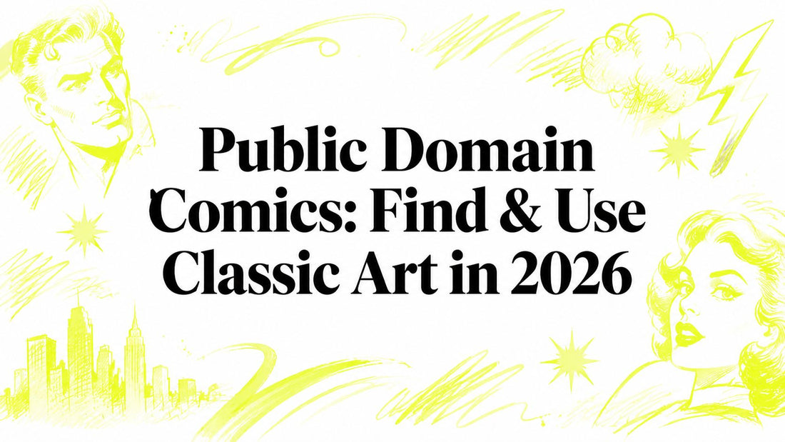 Public Domain Comics: Find & Use Classic Art in 2026