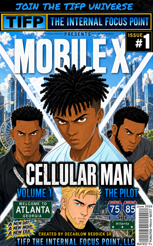 4.TIFP PRESENTS :(PRE ORDER Digital Download ) Mobile X: Cellular Man  Volume 1, Issue #1  COMING SOON $15.99 PRE ORDER NOW