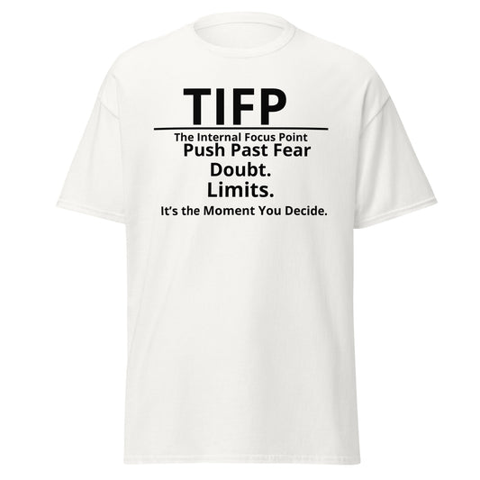 For every one NEW_SHIRT_Push_Past_Fear._Doubt._Limits._It_s_the_moment_you_decide._.